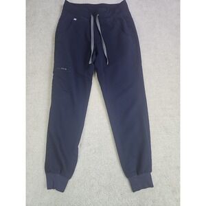 FIGS Zamora Jogger Scrub Pants Womens XXS Petite‎ Medical Dental Navy
